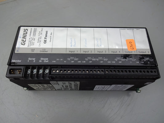 GE GENIUS IC660BBA020 / IC660TSA020 / IC660EBA020D / IC660TSA020C ANALOG MODULE