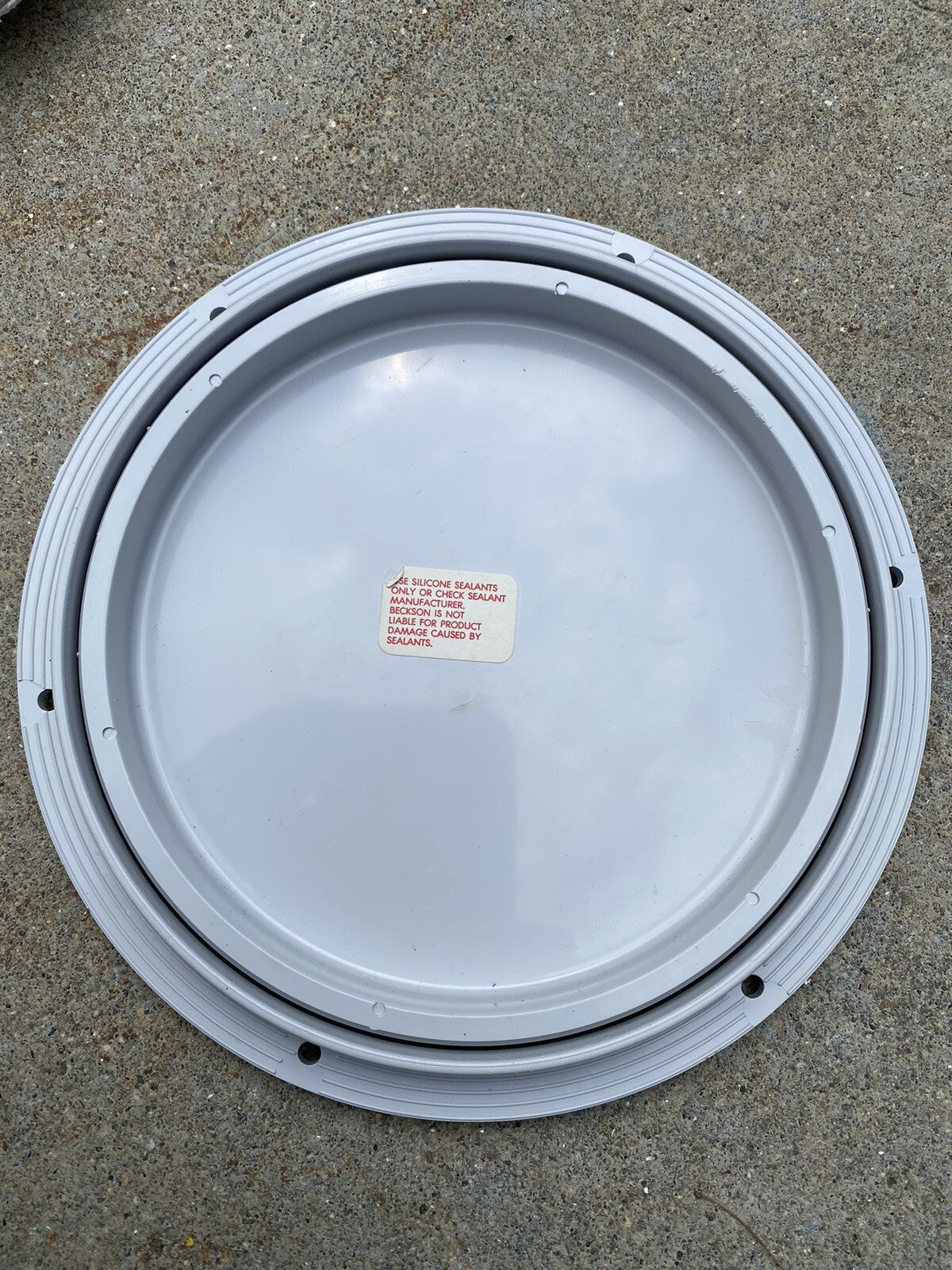 BECKSON MARINE DECK PLATES / MIXED LOT / DEALER LOT OF 6 NEW