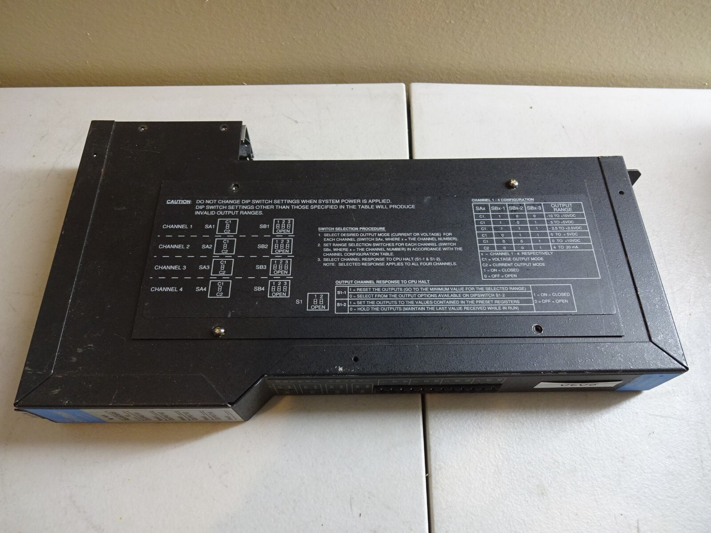 SY/MAX S30617-583-50 / 8030 / SQUARE D / ROM122 SERIES E REV 1.00 5VDC 1200MA