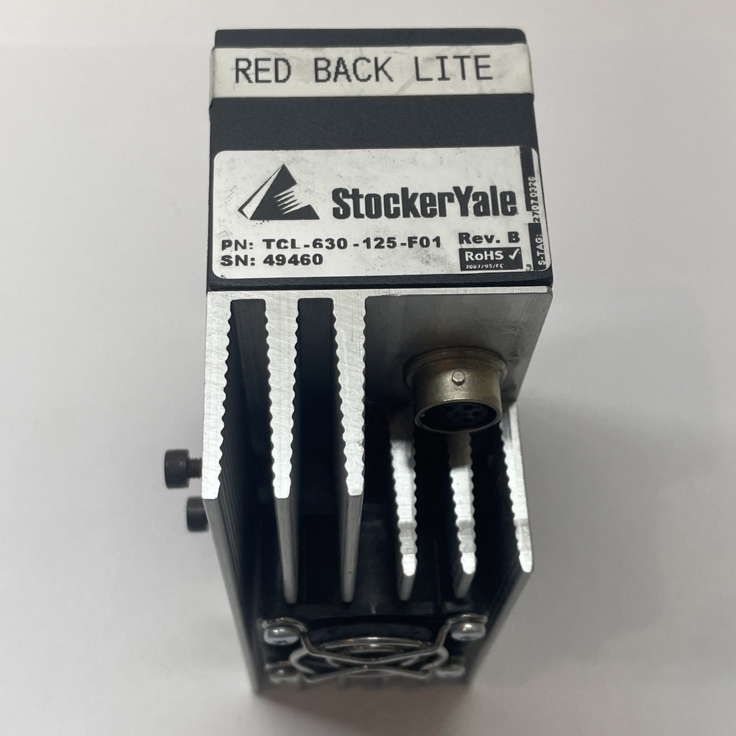 STOCKERYALE TCL-630-125-F01 Line Scan Illuminator 630 nm 125 mm