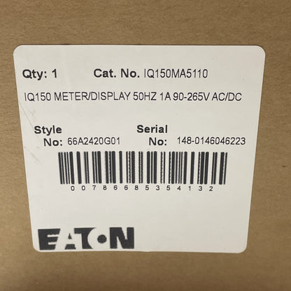 Eaton IQ150MA5110 Energy Power Meter/Diaplay 50Hz 1A 90-265V AC/DC
