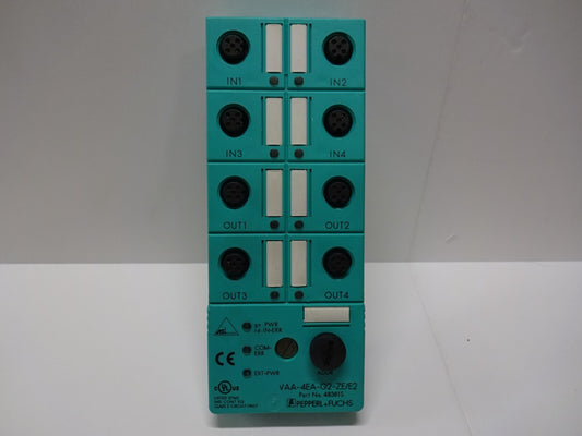PEPPERL + FUCHS VAA-4EA-G2-ZE/E2 / 48381S / AS-INTERFACE SENSOR ACTUATOR MODULE
