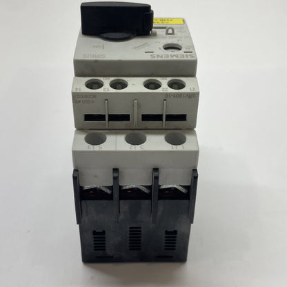 Siemens 3RV1021-1AA10 Motor Protection Circuit Breaker 1.1-1.6 A