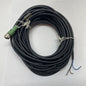 Phoenix 1696688 Sensor Actuator Cable, M12 3-Pin to Flying Leads, 49ft / 15m