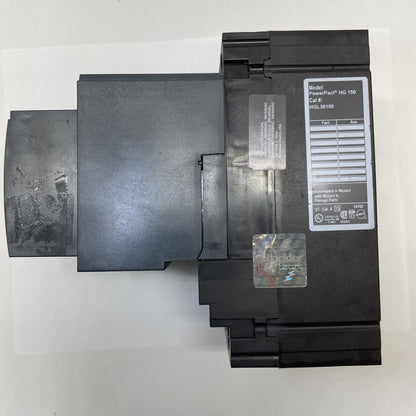150 Amp Square D HGL36150 Circuit Breaker w/ MT100/160 E103955