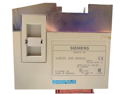 NEW SIEMENS 6ES5095-8MA05 6ES5 095-8MA05 PROGRAMMABLE CONTROLLER