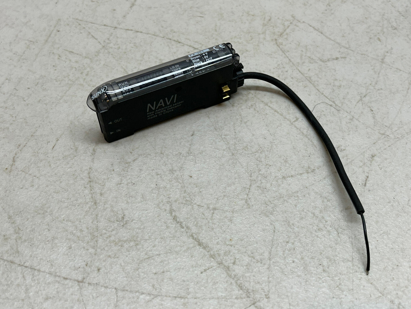 SUNX FX-301 / NAVI DIGITAL FIBER SENSOR FX-300 / USED AS SAMPLE UNIT ONLY