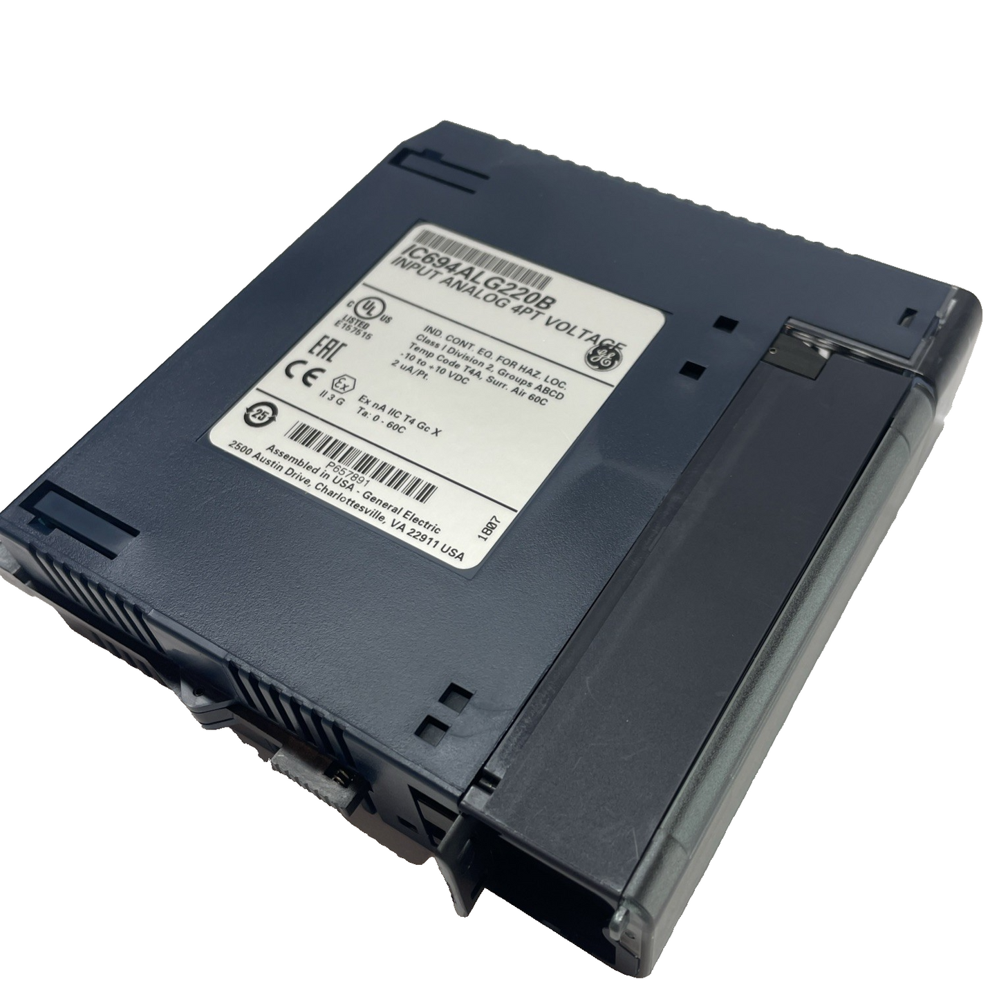 GE Fanuc IC694ALG220B 4-Channel Analog Voltage Input Module