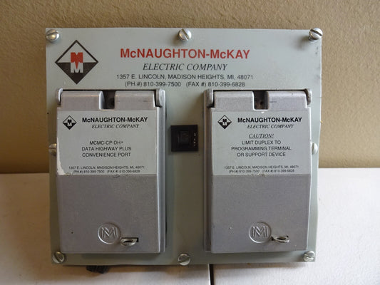 MCNAUGHTON-MCKAY MCMC-CP-DH+ DATA HIGHWAY CONVENIENCE PORT LIMIT DUPLEX