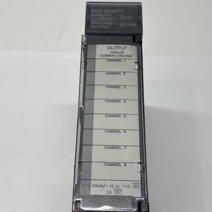 GE / Fanuc IC693ALG392B 8-Channel Analog Output Module
