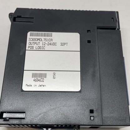 GE Fanuc IC693MDL751CA 32-Point 12/24 VDC Positive Logic Output Module