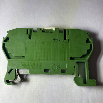 ENTRELEC  D2.5/5.P.4L LOT OF 3 TERMINAL BLK TYPE D2.5/5.P.2L 2612 AWG