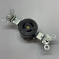 HUBBELL HBL4710 TWIST-LOCK SINGLE RECEPTACLE 15A 125V 2 POLE 3 WIRE GROUNDING