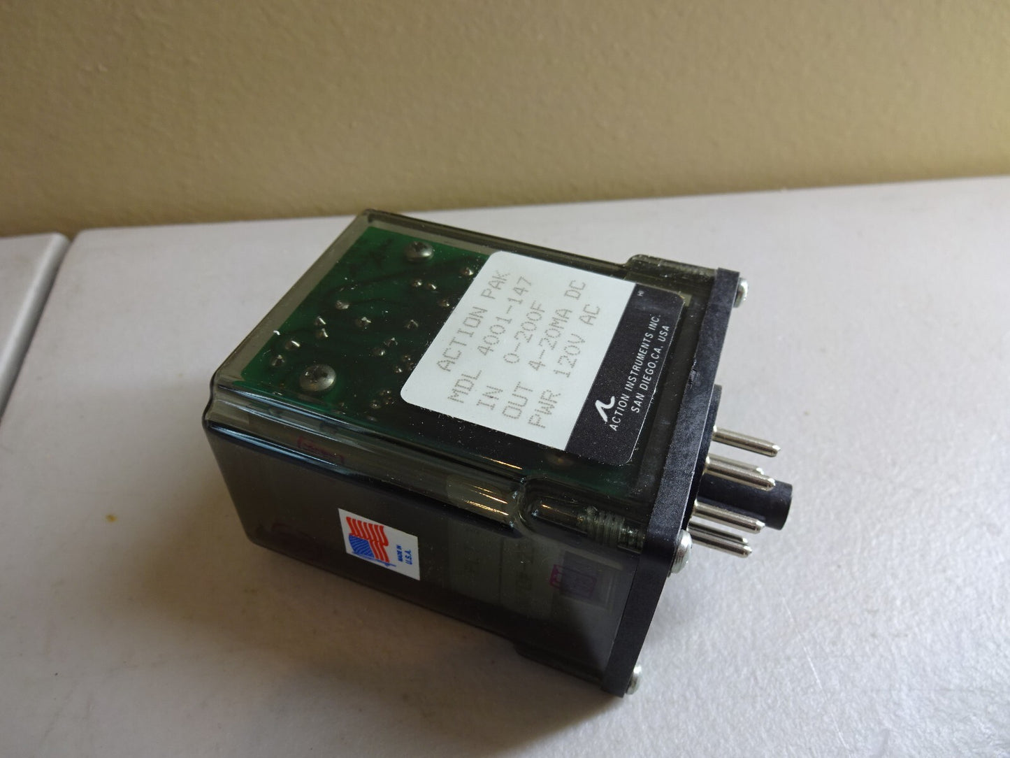ACTION PAK 4001-147 120 VAC 8-Pin Control Relay