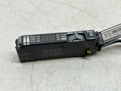 SUNX FX-302 / NAVI DIGITAL FIBER AMPLIFIER FX-300 / USED AS SAMPLE UNIT ONLY