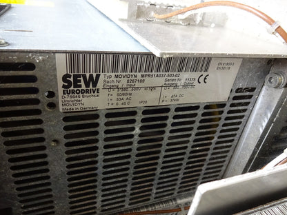 SEW EURODRIVE (2) MAS51A060-503-00 MOVIDYN (1) MPR51A037-503-02 8216665 8216681