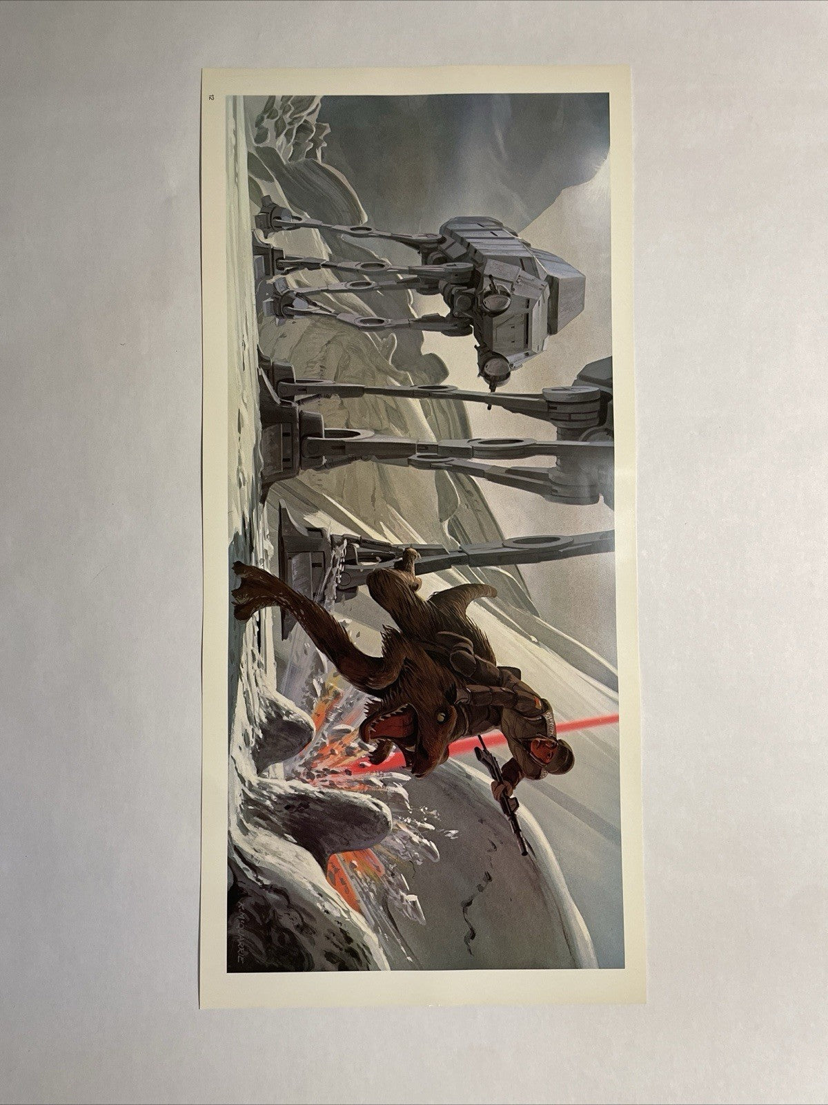 The Empire Strikes Back COMPLETE Portfolio by Ralph McQuarrie 1980 (24 Prints)