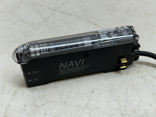 SUNX FX-301 / NAVI DIGITAL FIBER SENSOR FX-300 / USED AS SAMPLE UNIT ONLY