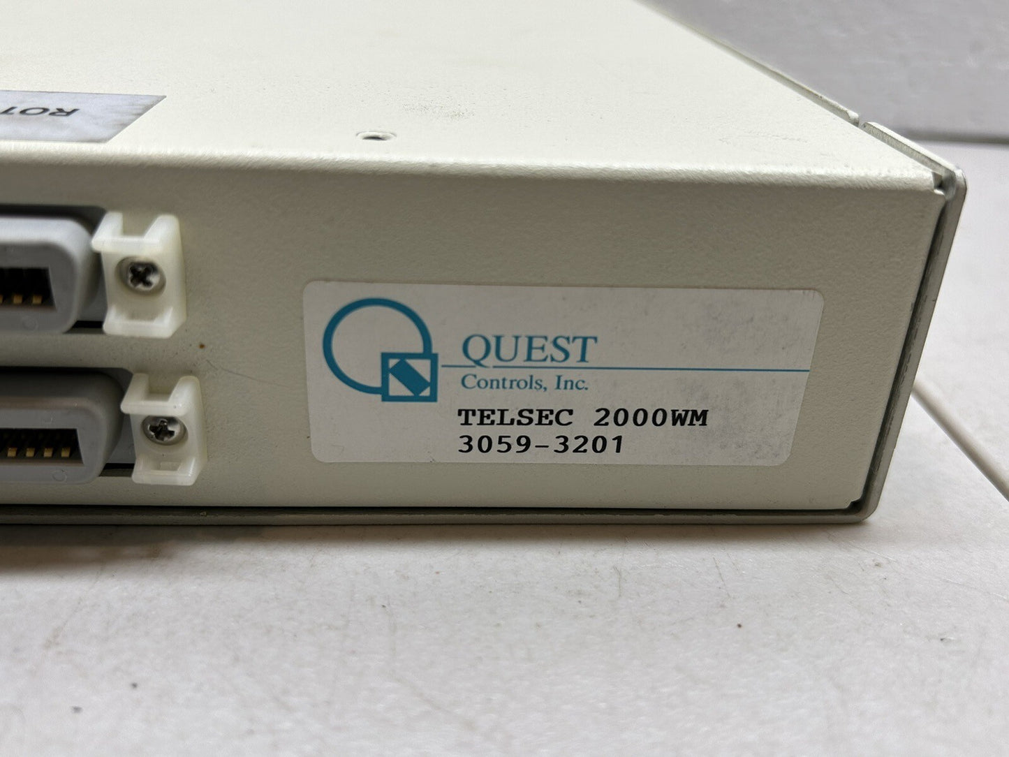 TELSEC 2000WM / 1500 WM / 3059-3201 / ENVIRONMENTAL AND ACCESS CONTROL PANEL