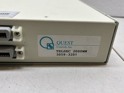 TELSEC 2000WM / 1500 WM / 3059-3201 / ENVIRONMENTAL AND ACCESS CONTROL PANEL