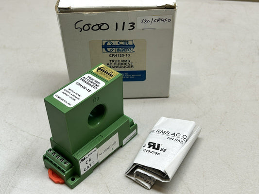 CR MAGNETICS CR4120-10 TRUE RMS AC CURRENT TRANSDUCER / NEW WITH BOX