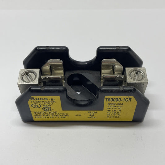 Bussmann T60030-1CR Fuse Holder / Block 30A 600V 1P