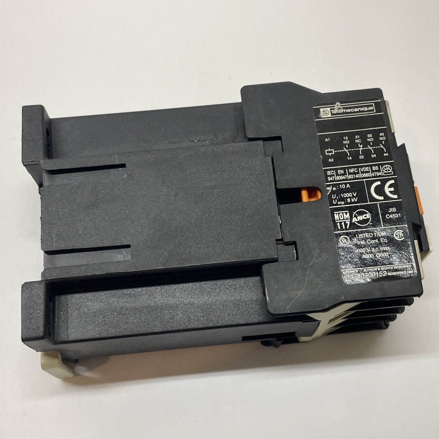 Telemecanique CA3 DN 31 Control Relay 10 Amp 24 VDC 600 V Max