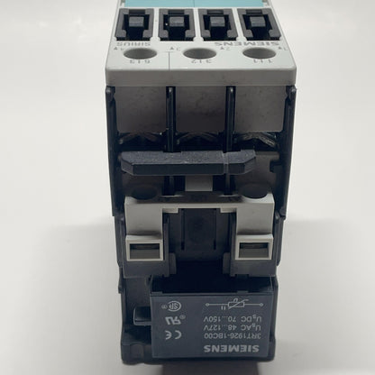 Siemens SIRIUS 3RT1026-1A 3-phase 3-pole Contactor 40A 690V 3ZX1012-0RT02-1AA1