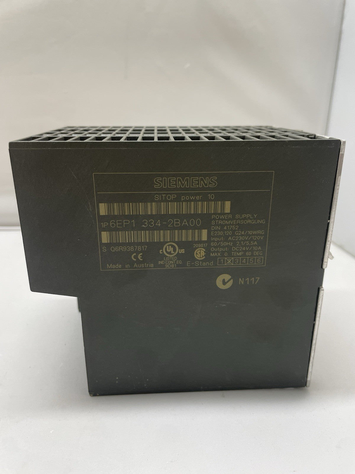 Siemens 6EP1 334-2BA00 Power Supply