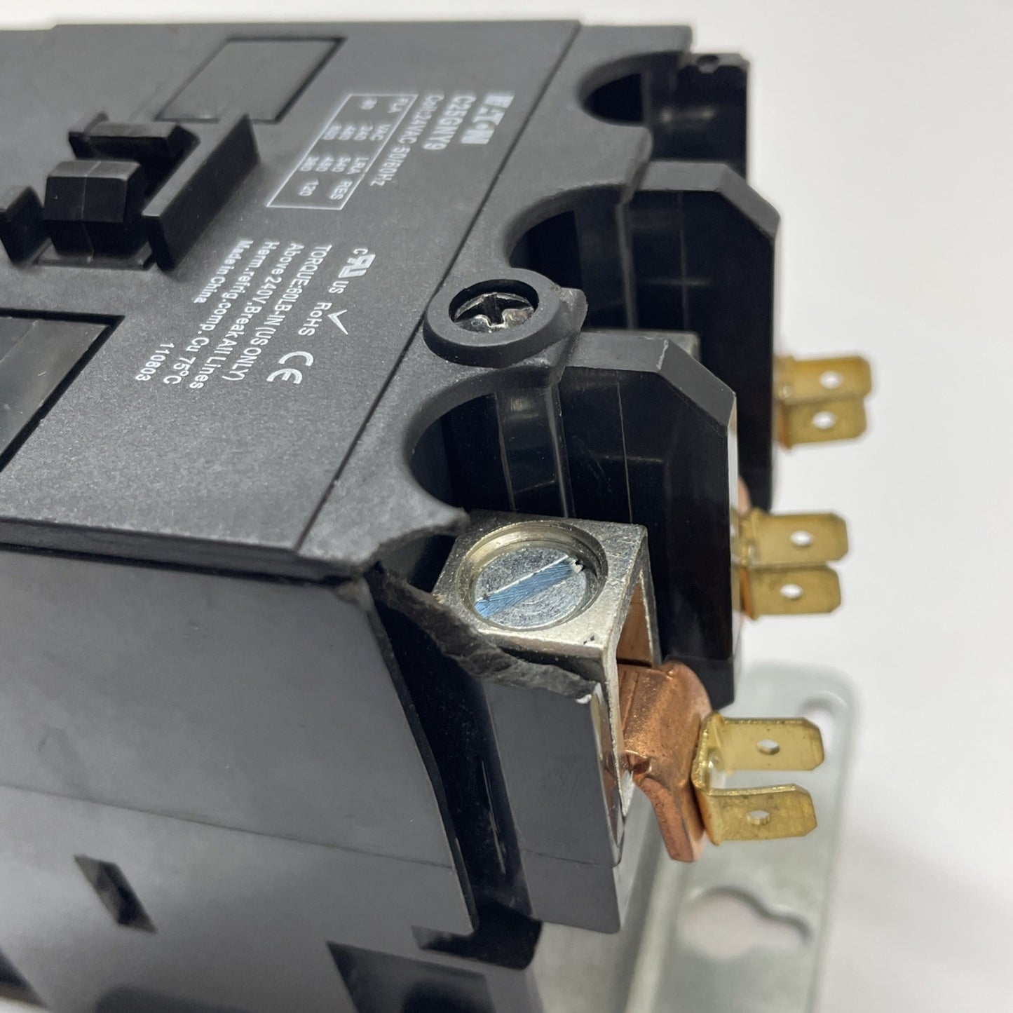 Eaton C25GNY9 3-Pole Definite Purpose Contactor 120A