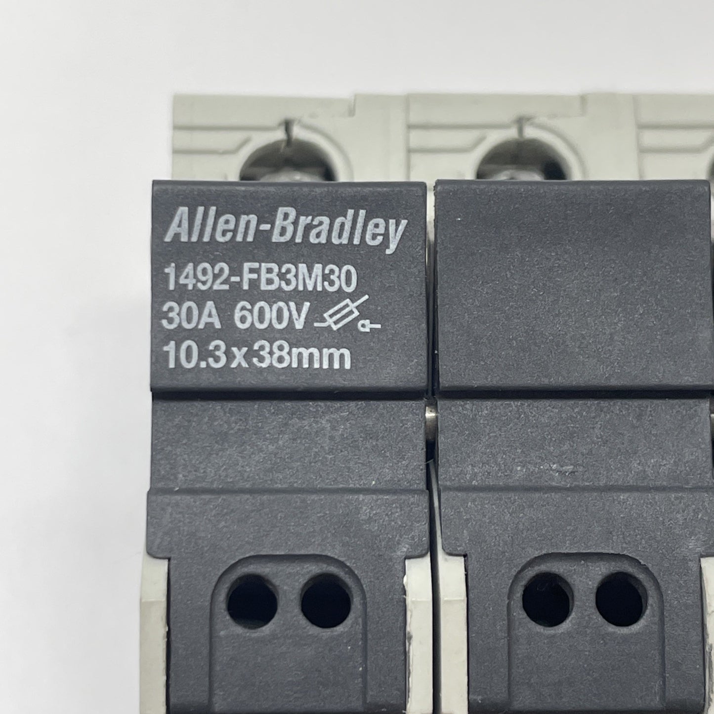 Allen-Bradley 1492-FB3M30 Fuse Holder 3-Pole 30A Midget Fuse