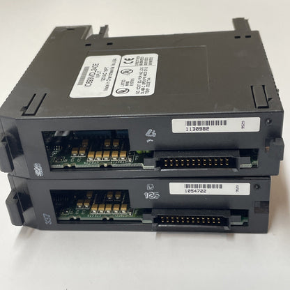 (LOT OF 2) GE Fanuc IC693MDL240E 16-Point 120 VAC Discrete Input Module