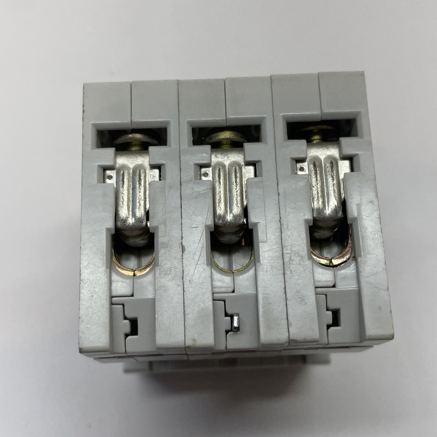 Siemens 5SX23 D4 4A 3-Pole MCB 480V DIN Breaker