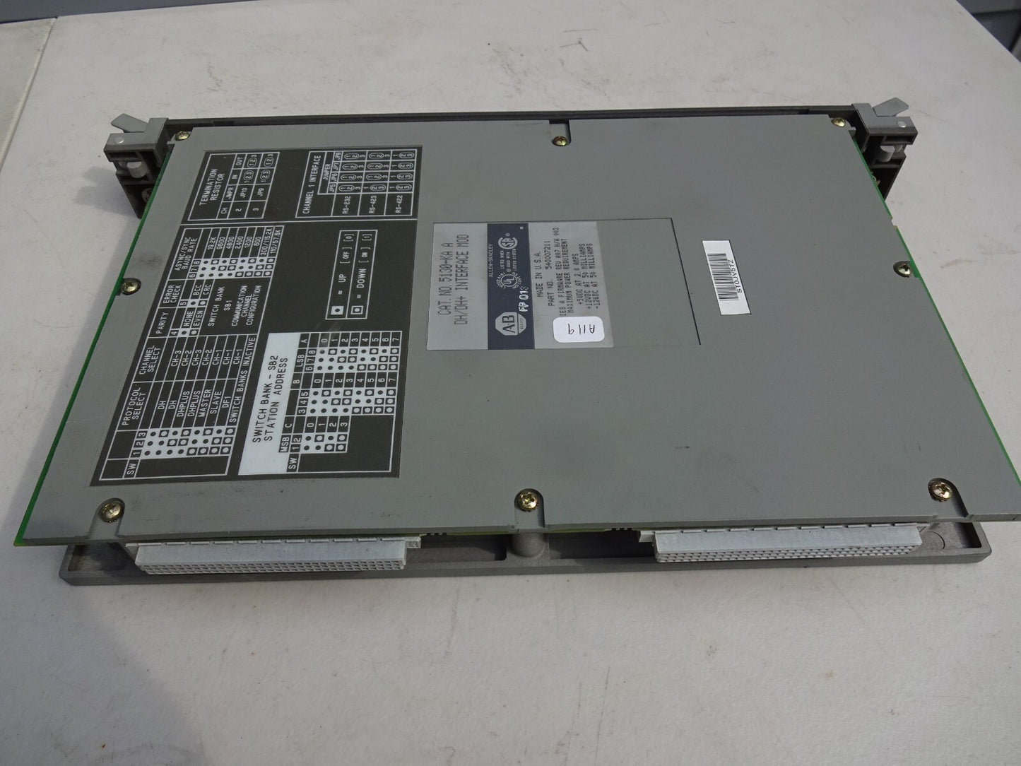 ALLEN BRADLEY 5130-KA / DH/DH+ INTERFACE MODULE SERIES A / 5130KA / 540007211