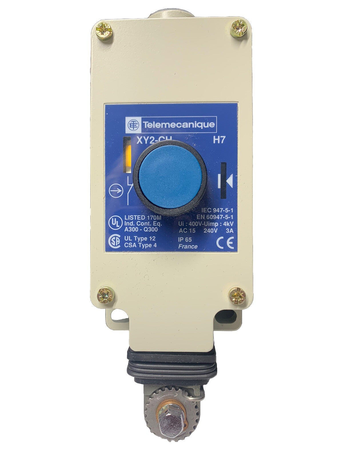 TELEMECANIQUE XY2 CH13150H7  10A 240V Cable Controlled Emergency Stop