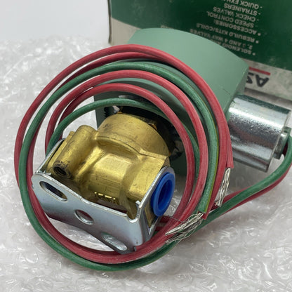 ASCO / RED HAT  8262G13 1/4″ 2-Way Brass Solenoid Valve Normally Closed 40-50PSI