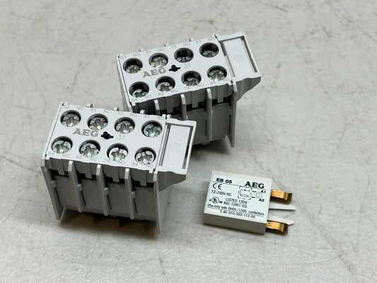AEG HS 05K.31 CONTACTORS 910-304-916-00 /  EB05 SURGE LIMITER / LOT OF 3
