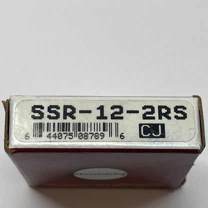 CONSOLIDATED SSR-12-2RS / SSR-12 Stainless Bearing 0.75" x 1.625" x 0.4375"