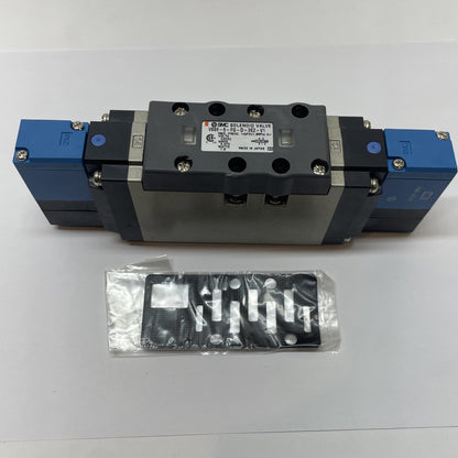 SMC VSS8-6-FG-D-3EZ-V1 Solenoid Valve 5-Port ISO Plug-In 24 VDC