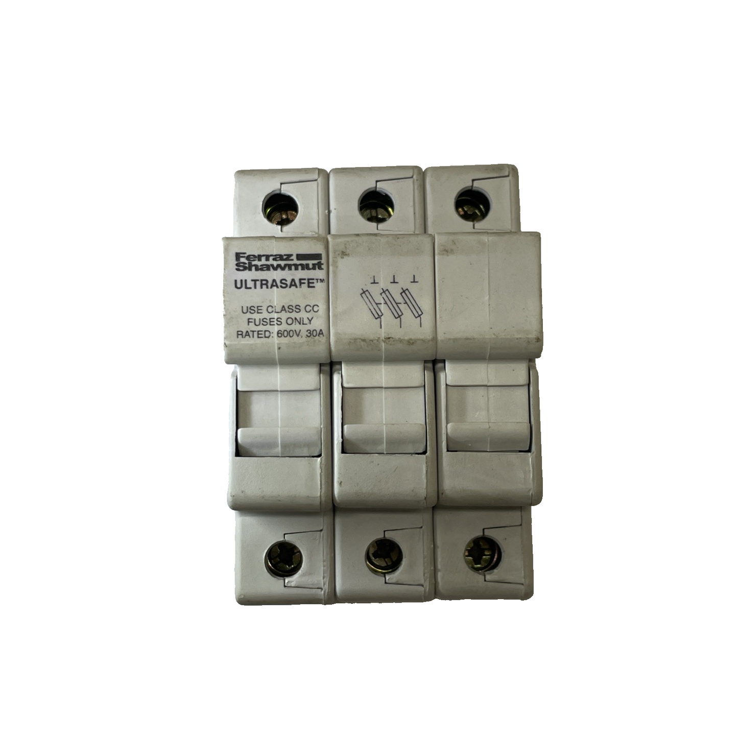 FERRAZ SHAWMUT ULTRASAFE USCC3 M217522 FUSE HOLDER 600V, 30A