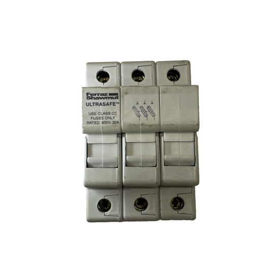 FERRAZ SHAWMUT ULTRASAFE USCC3 M217522 FUSE HOLDER 600V, 30A
