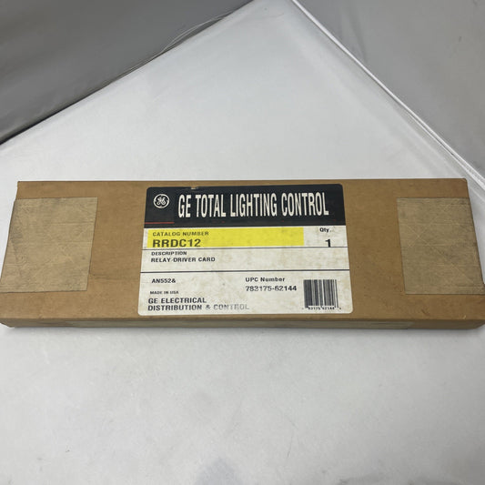 GENERAL ELECTRIC RRDC12 RELAY DRIVER BOARD NEW