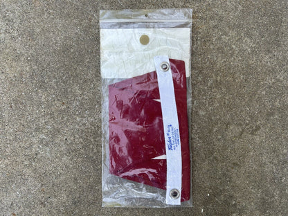 TAYLOR MADE 111108 H OWNER PENNANT 10" X 16" RED SAILCLOTH MARINE FLAG / NEW