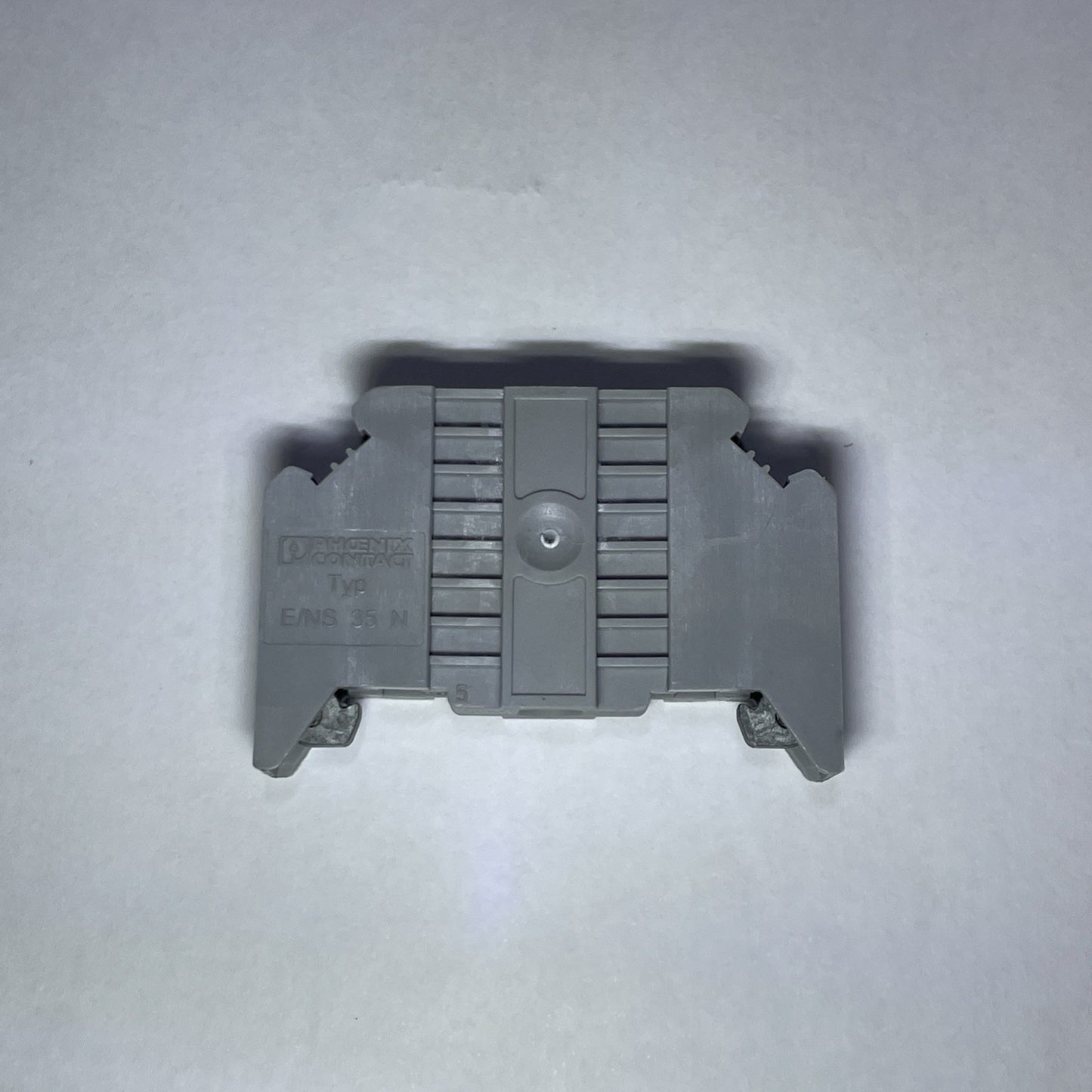 (LOT OF 5) NEW  PHOENIX CONTACT  E/NS 35 N   TERMINAL END BLOCK