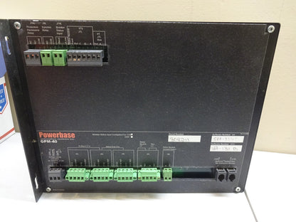 POWERBASE GPM-40 / GENERATOR PROTECTION MODULE / RESISTIVE TEMPERATURE DEVICE