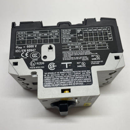 Moeller PKZM0-16 (Ser. 3) Motor Protective Circuit Breaker 3-Pole