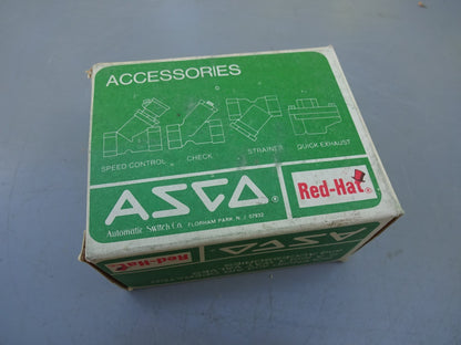 ASCO 8210A20 Solenoid Valve 1/4″ 2NC 120 VAC Pilot-Operated