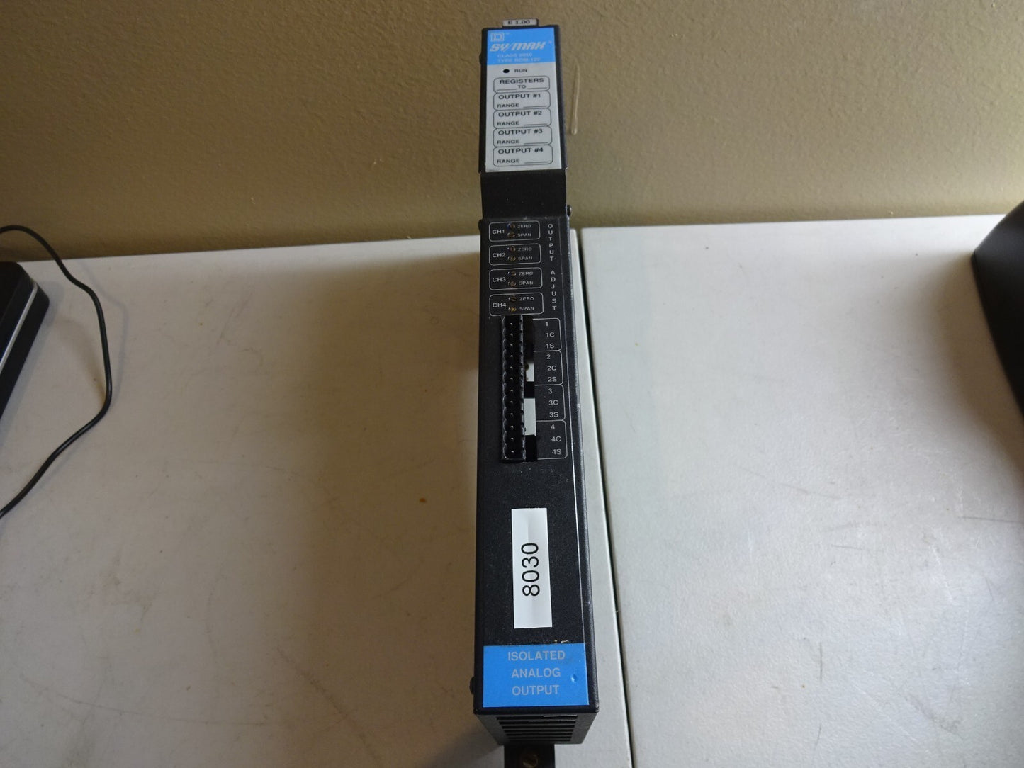 SY/MAX S30617-583-50 / 8030 / SQUARE D / ROM122 SERIES E REV 1.00 5VDC 1200MA