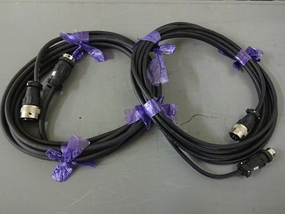 NISSEI HIFLON E56198-V AWM 2568 VW-1105C 600V 4 PIN AND 11 PIN CABLE / LOT  OF 2