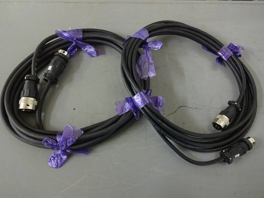 NISSEI HIFLON E56198-V AWM 2568 VW-1105C 600V 4 PIN AND 11 PIN CABLE / LOT  OF 2